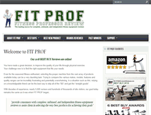 Tablet Screenshot of fitprof.net